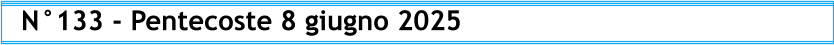 N°133 - Pentecoste 8 giugno 2025