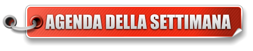 AGENDA DELLA SETTIMANA