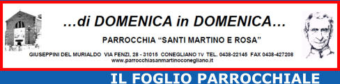 IL FOGLIO PARROCCHIALE