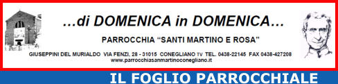 IL FOGLIO PARROCCHIALE