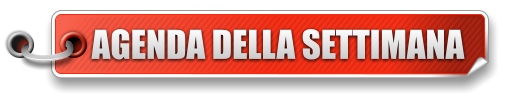 AGENDA DELLA SETTIMANA