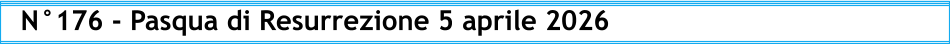 N°176 - Pasqua di Resurrezione 5 aprile 2026