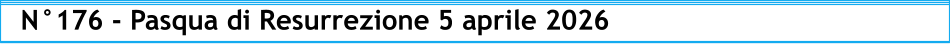 N°176 - Pasqua di Resurrezione 5 aprile 2026