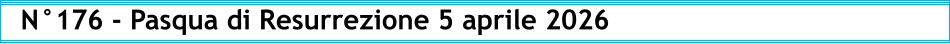 N°176 - Pasqua di Resurrezione 5 aprile 2026