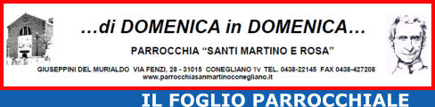 IL FOGLIO PARROCCHIALE